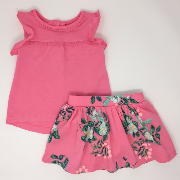 Carter's Other - 🎀CARTER’S Floral Skirt Set • 12M